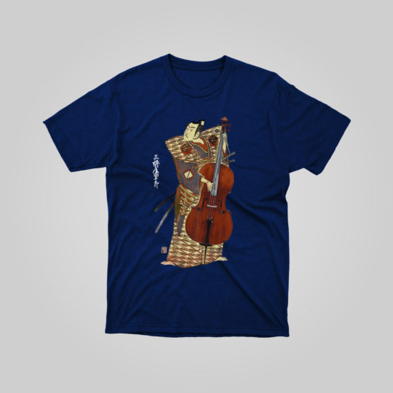 Camiseta Samurai Playing Cello - Image 4